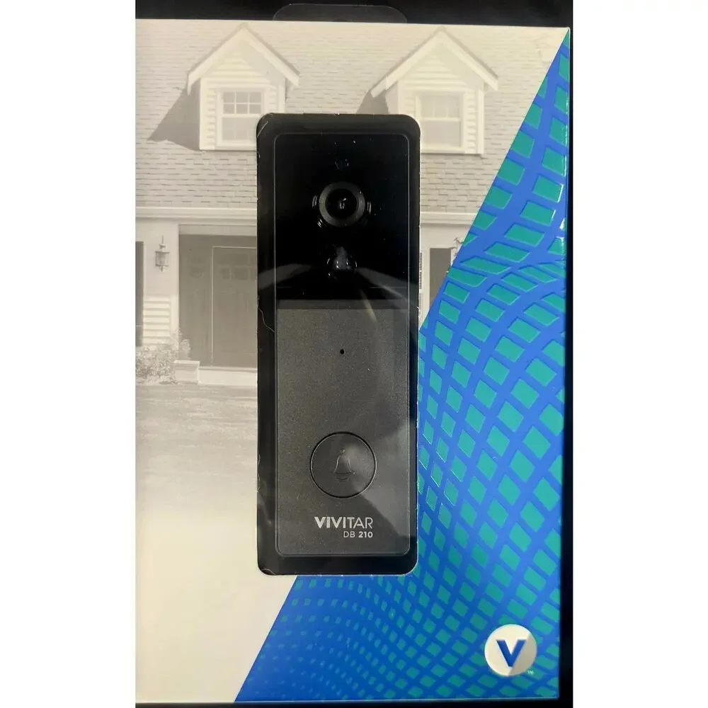 Vivitar Wireless Smart Security Video Doorbell Intercom Night Vision DB-210 New